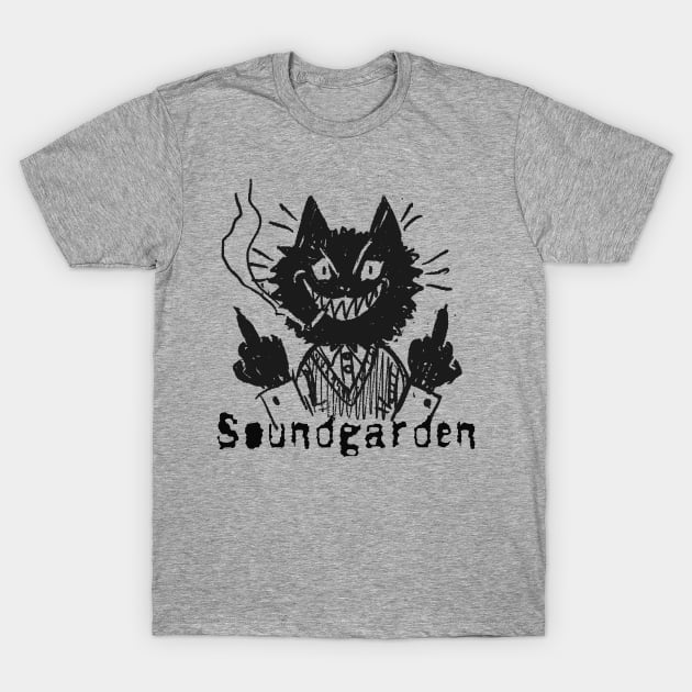 soundgarden and the bad cat T-Shirt by vero ngotak